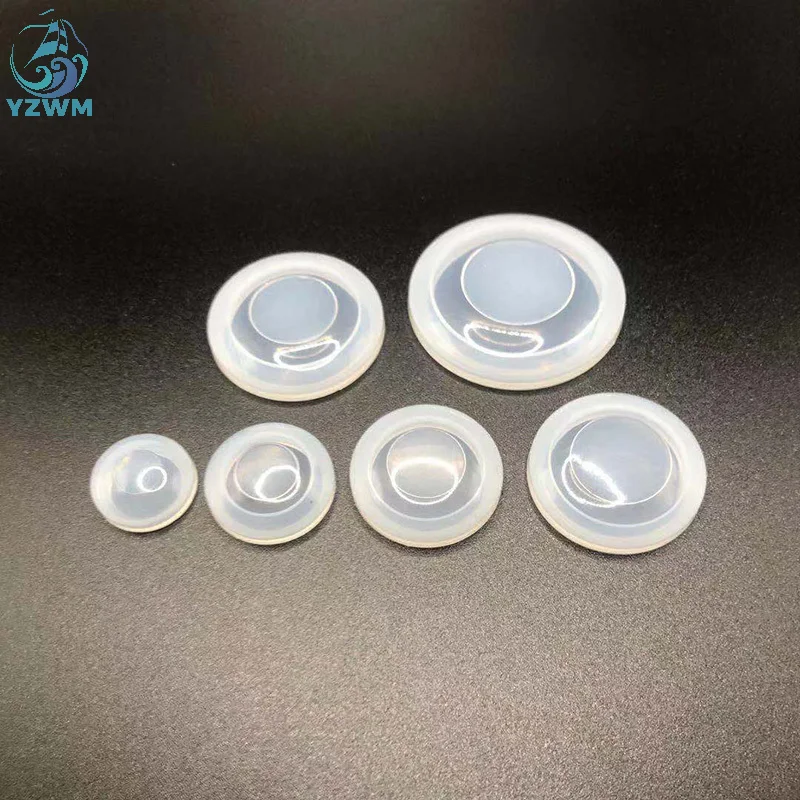 12mm 16mm 19mm 22mm 25mm 30 Metal Button Switch Round Waterproof and Dustproof Leather Waterproof Cap Transparent Silicone Cover