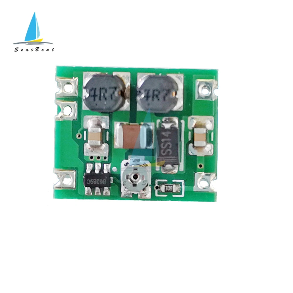 DC-DC Stabilized Power Supply Module Mini Automatic Buck-Boost Voltage Regulator Board DC3V-15V Step Down Buck Boost Module