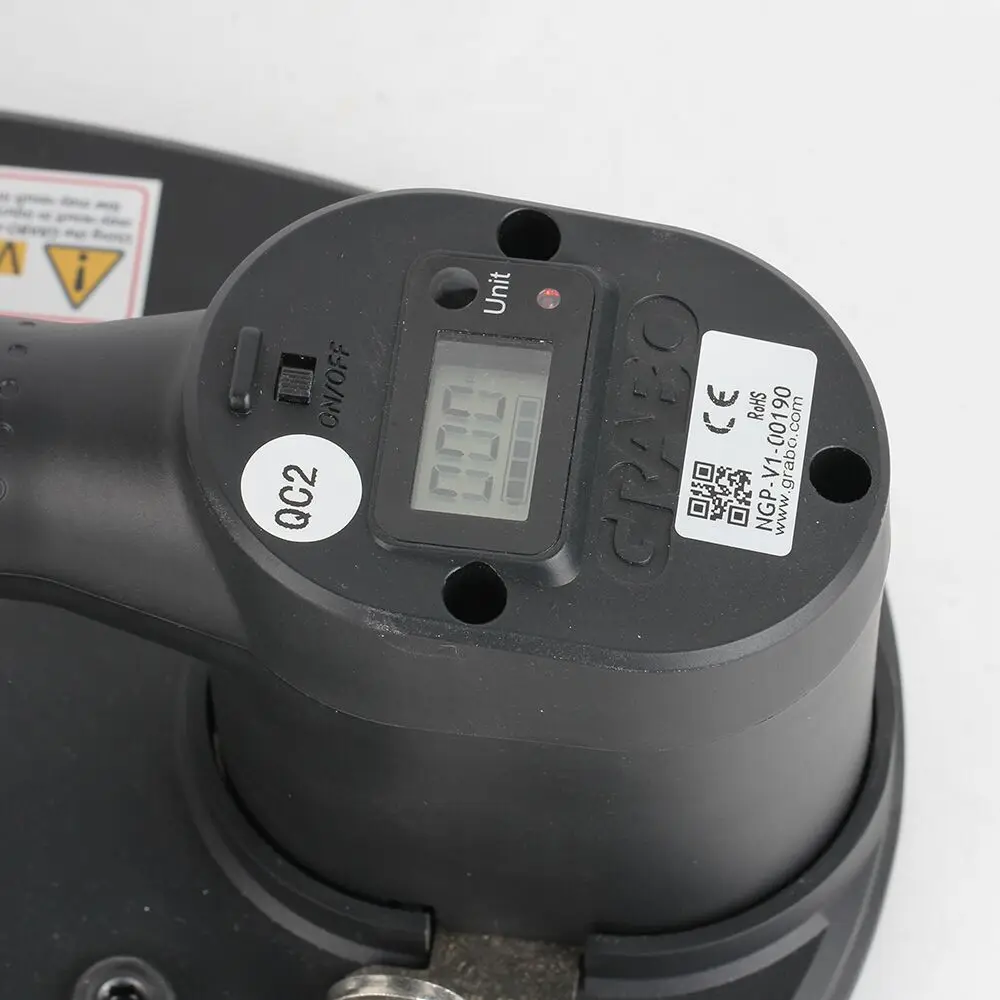 Imagem -04 - Raizi Pro Grabo Vácuo Levantador com Display Digital para Madeira Drywall Granito Telha de Vidro Porcelana Inteligente Start-stop Sucção Ferramenta