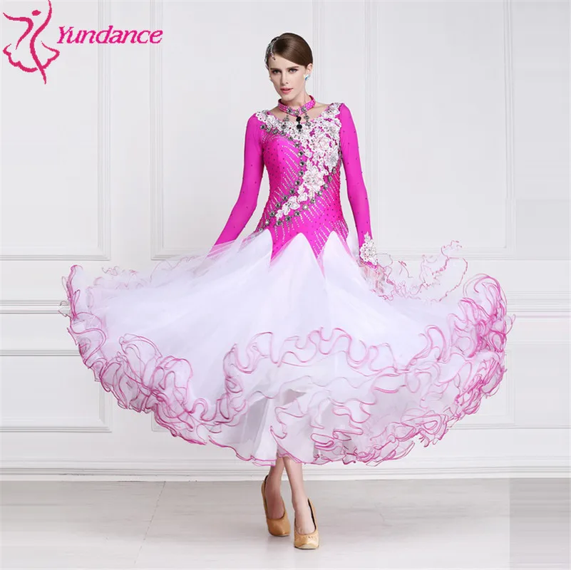 B-15133 ballroom dance competition dresses women standard ballroom modern dance dresses standard Latin dress for sale