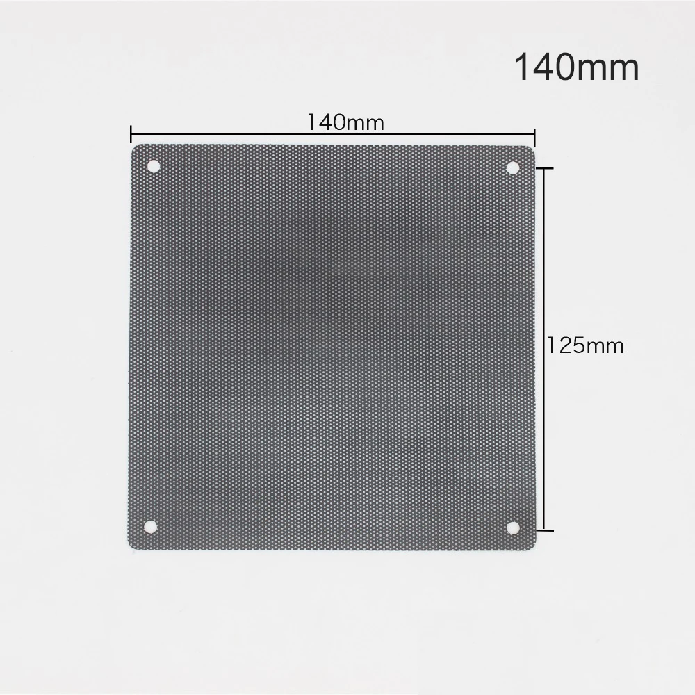 6pcs/lot 60 70 80 90 120 140mm Computer Mesh PVC PC Case Fan Cooler Dust Filter Case Dustproof Cover Chassis dust cover