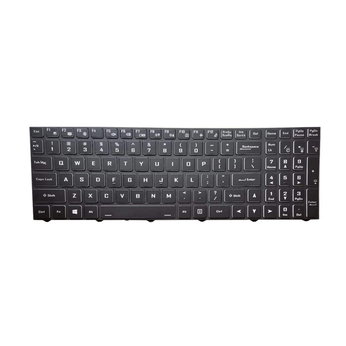 US Backlight keyboard for Hasee GX9 GX8 TX9 TX8 TX7 for Clevo N960 N970 system76 ORYX Pro 6 80 N815Z0 01D 1 black laptops KB new