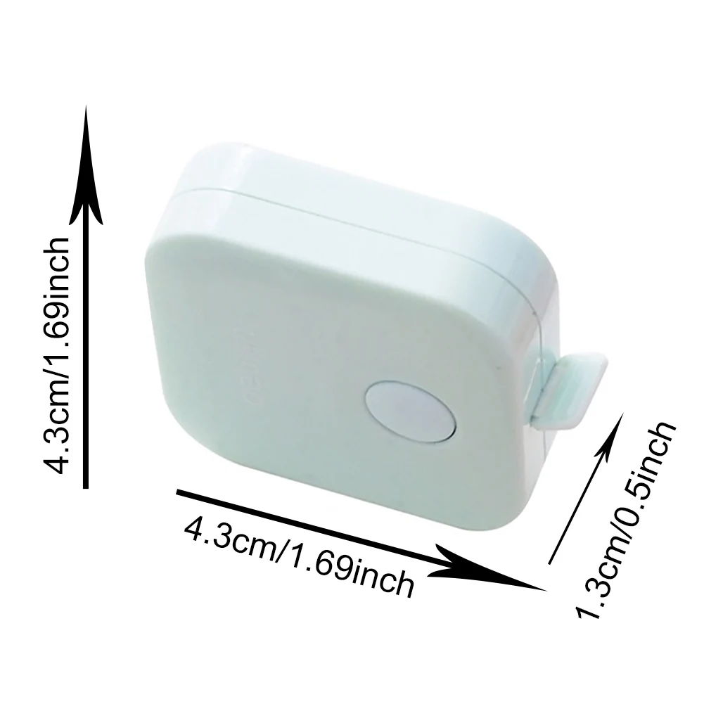 1.5m Ruler Portable Mini Lovely Retractable Soft Ruler Measure Tape Measurement Tool