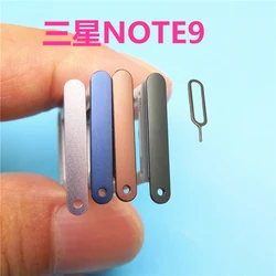 Carcaça de smartphone samsung galaxy note 9, original, com suporte e adaptador de cartão micro sd, para os modelos n960, n960f, n960fd, n960u, n960w