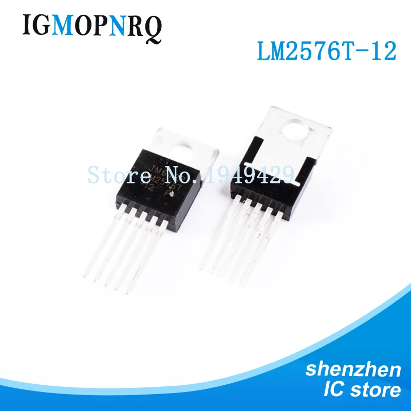 10pcs LM2576T-12 TO220 LM2576-12 TO-220 Switching regulator R 926-LM2576T-12/NOPB New