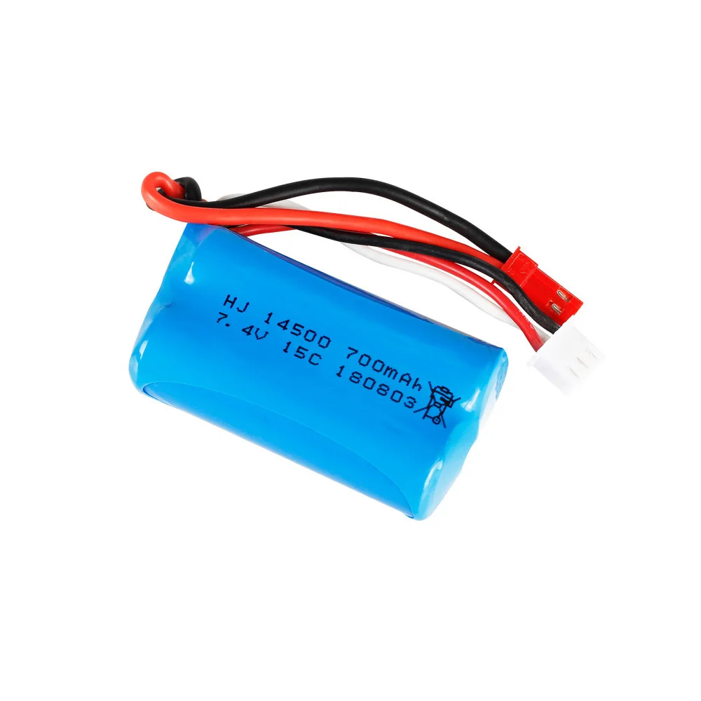 7.4V 700mAh Li-po Battery for FT007 FX059 RC Boat Spare Parts high quality 7.4V lipo battery SM/JST/EL-2P/Small tamiya/T plug