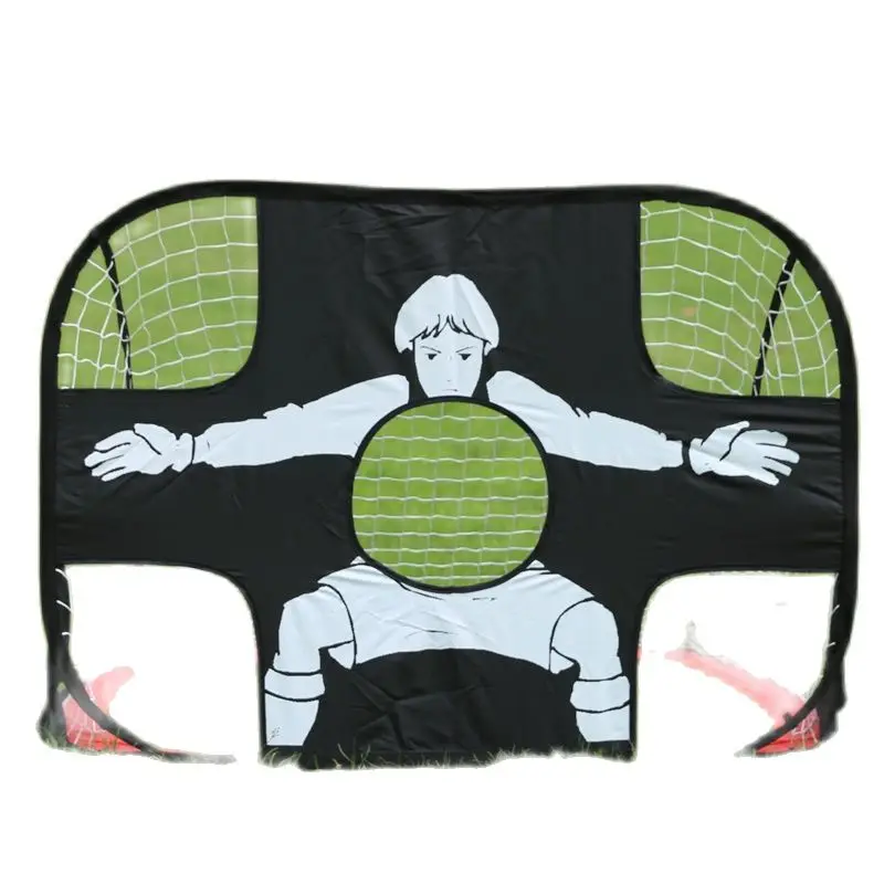 

Factory wholesale high quality 210D oxford cloth portable folding soccer goal for children football Children entertainment game