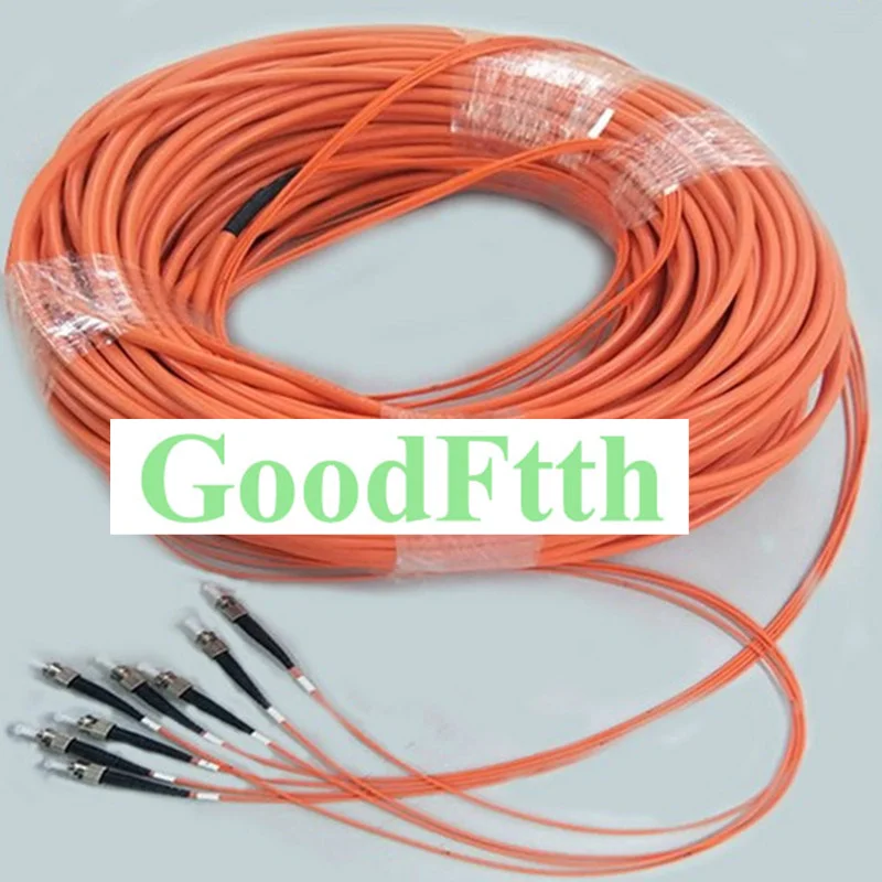 Patch Cord Patchcord FC-FC Multimode 50/125 OM2 4 Cores Trunk Breakout 2.0mm GoodFtth 20m 25m 30m 35m 40m 50m 60m 70m 80m 100m