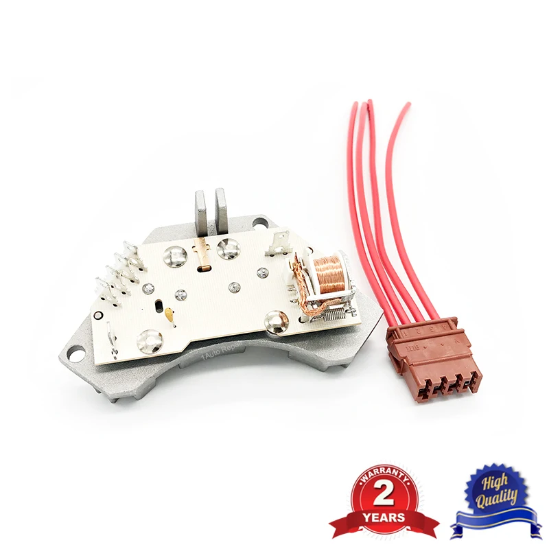 Blower Motor Resistor and Wiring Harness Loom for Citroen Saxo Xsara Xantia Berlingo ZX AX 6441.78 white PCB