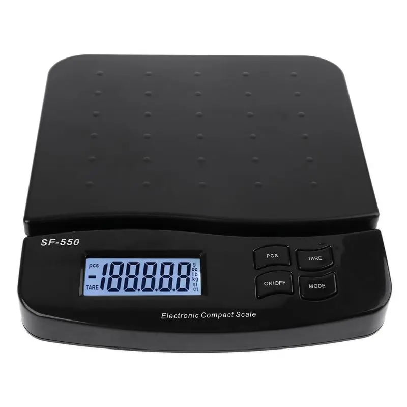 Balança Digital para Envio Postal 25kg 1g 55lb Balança Eletrônica com Função de Contagem Envio Direto