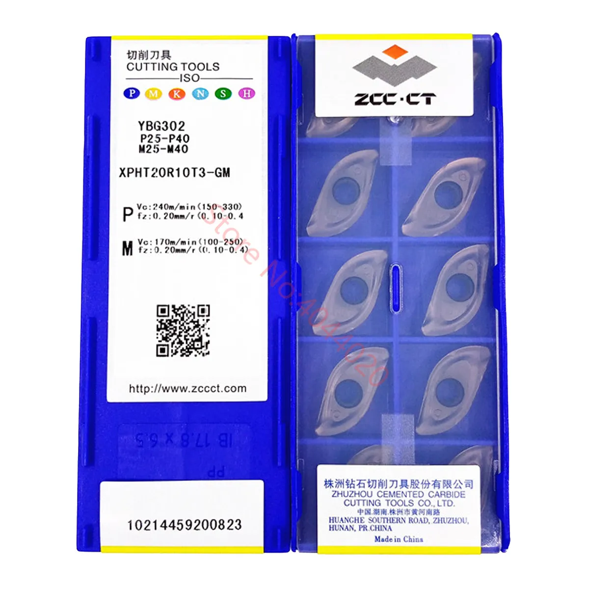 Inserções Inserção do Carboneto Xpht16r0803 Xpht20r10t3 Xpht25r1204 Xpht30r1506 Xpht32r1606-gm Ybg302 Zcc.ct-xpht
