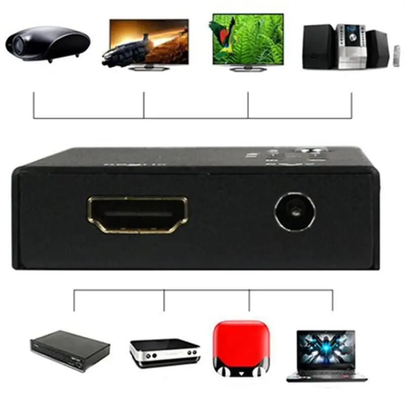 TLT-TECH 18Gbps Hdmi 2.0 Repeater Met 4K Scaler Hdmi Repeater 4K Tot 1080P Up En Down