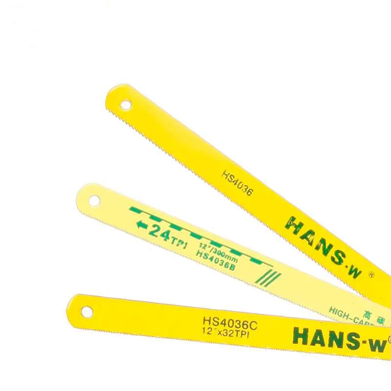 JRF High Speed Steel Flexible Hacksaw Blade Woodworking Saw Blade 300mm Saw Steel Blade
