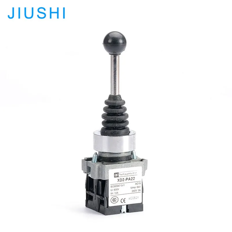 XD2-PA22 Momentary joystick switch 22mm two way cross switch mono lever switch