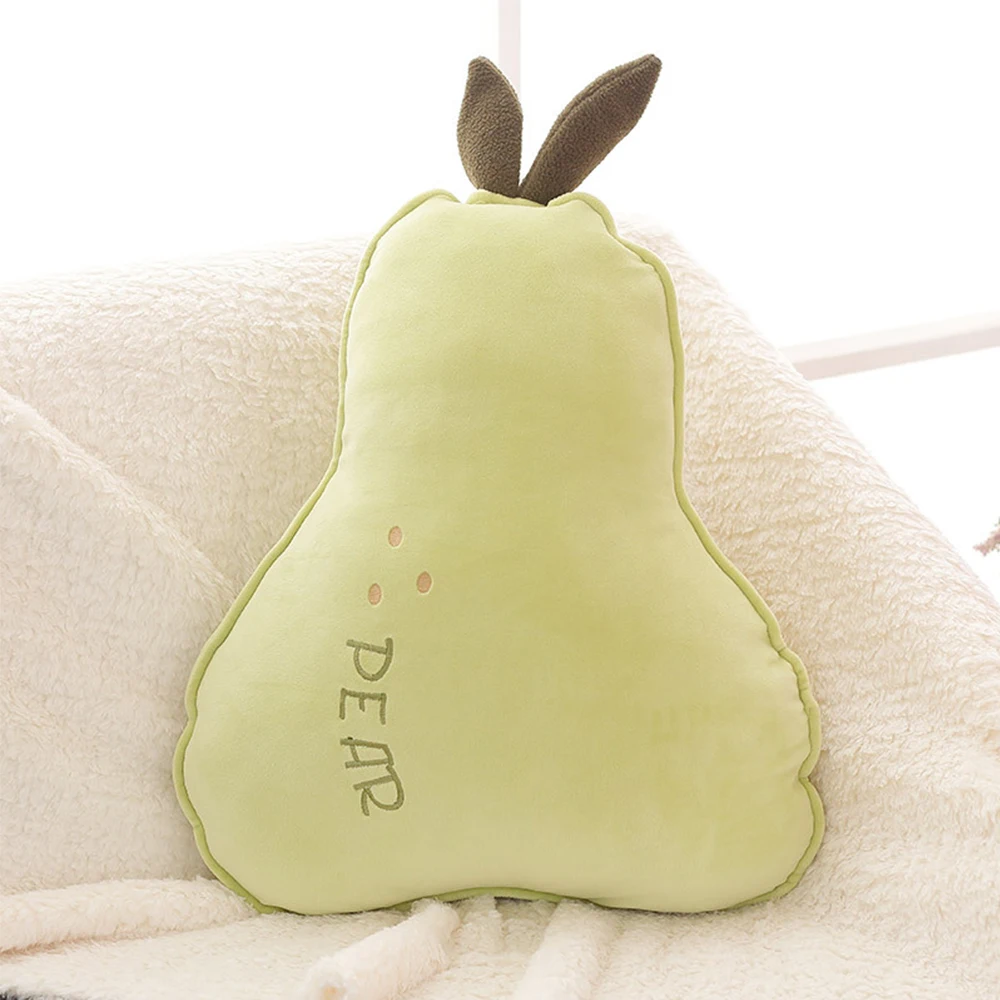 Plush Cushion Colorful Fruit Toy Soft Cartoon Plant Stuffed Doll Chair Cushion Sofa Pillow Decorative Floor Mat Lovely Gift New