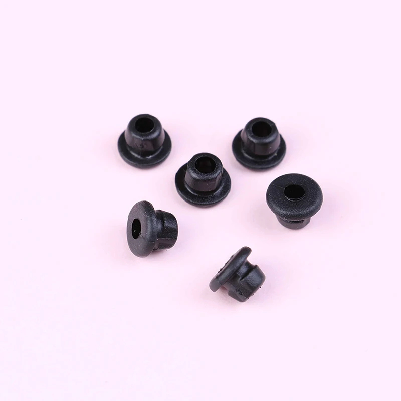 100 pcs/lot Rubber Grommets Nipples For Tattoo Machine Needles Armature Bar Supplies Wholesale