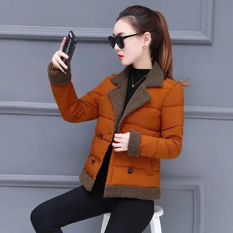 Female Padded Jacket 2021 Women New Short Down Down Padded Jacket Women's Winter Coat Tide Winter All-match Small Padded Jacket