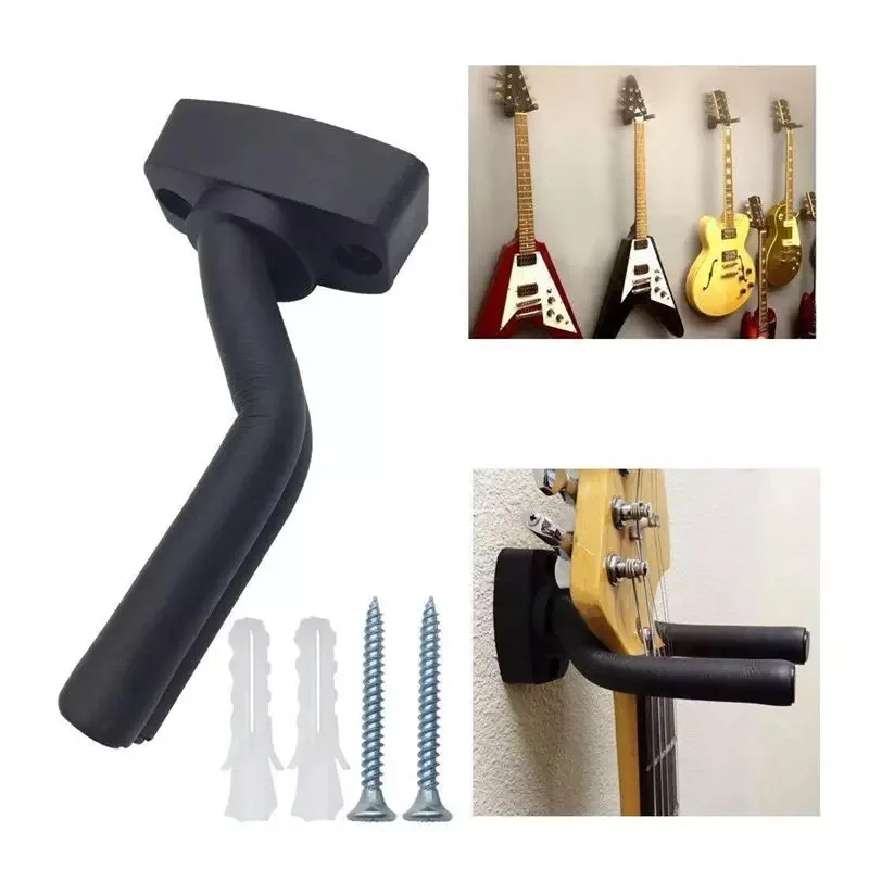 2/4/6/10Pcs Guitar Hanger Holder Hook Wall Mount for Electric Acoustic Guitars Strings guitar pick guitar picks guitar stand ZXH