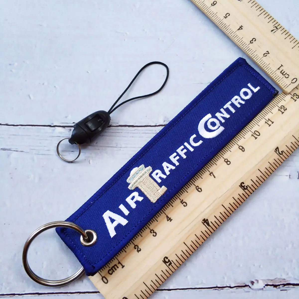 Embroidery Air Traffic Controller Phone Strap Wrist Strap for ID Card Gym Phone Straps Badge Camera GoPro String for Aviator