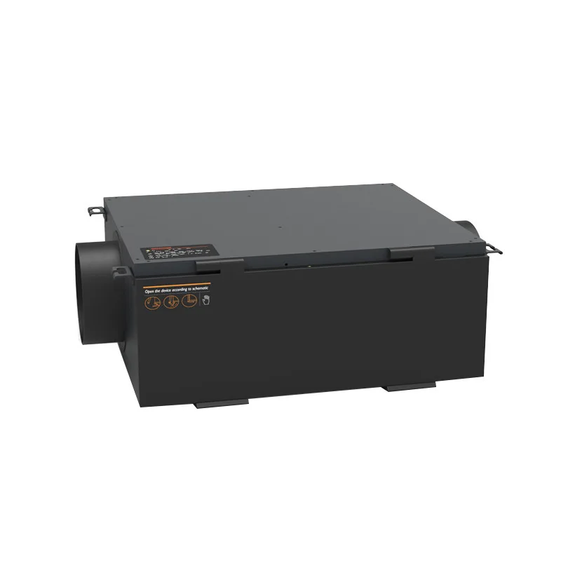 Digital display Central Ceiling Fresh Air Ventilator Exchanger Ventilation System Intelligent Air Cleaner Exchange Purifier