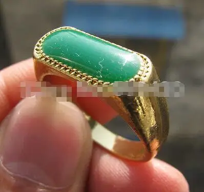 NATURAL jade RING MAN OR WOMAN YELLOW RING