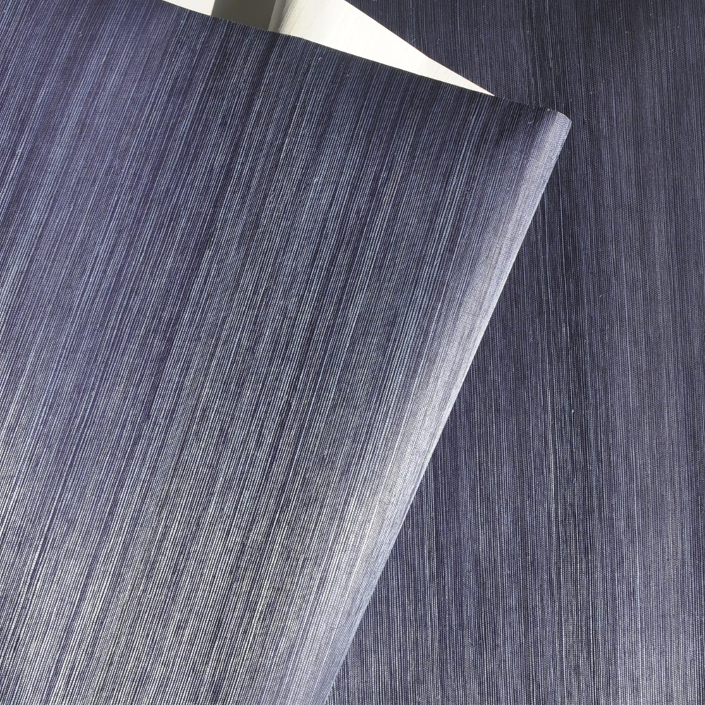 

Navy Purple Mix Grasscloth Real Sisal Natural Texures Wallpaper 1296 For Hotel Ceiling Office Home Club Shop Wall
