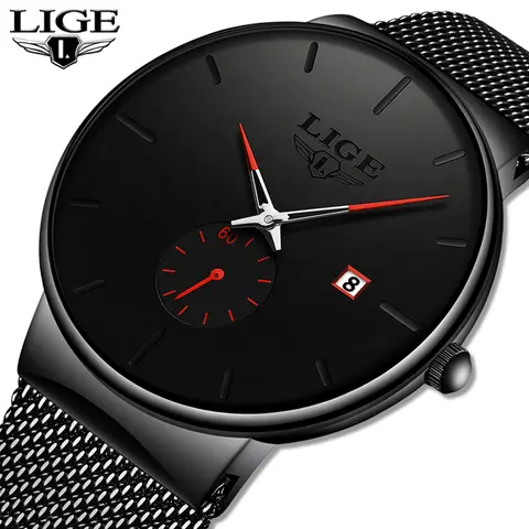Luxury Men's Quartz Sports Watch LIGE