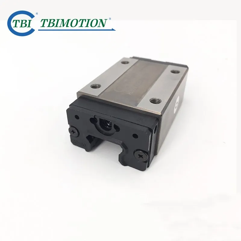 4pcs Taiwan TBI linear guideway slider block TRH20VN CNC router linear rail bearing carriage TR H20VN