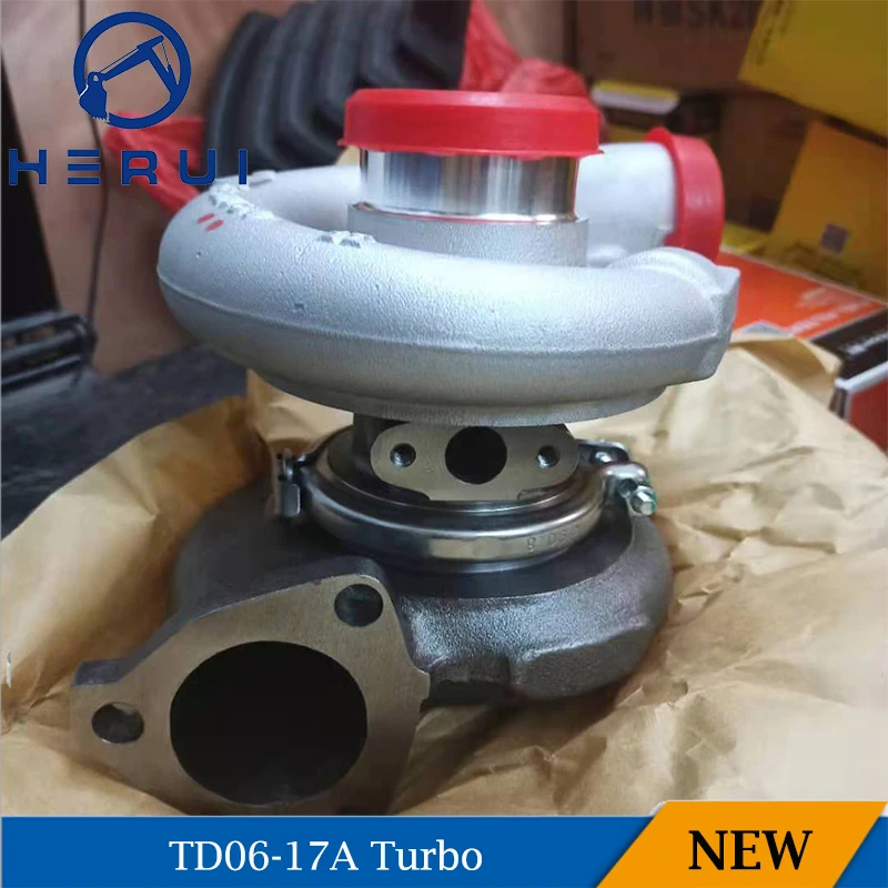 TD06-17A Turbo 6D14 Turbocharger for Mitsubishi Fuso Truck Bus SK07-2 6D14-2PT Engine 49179-00120 49179-00110