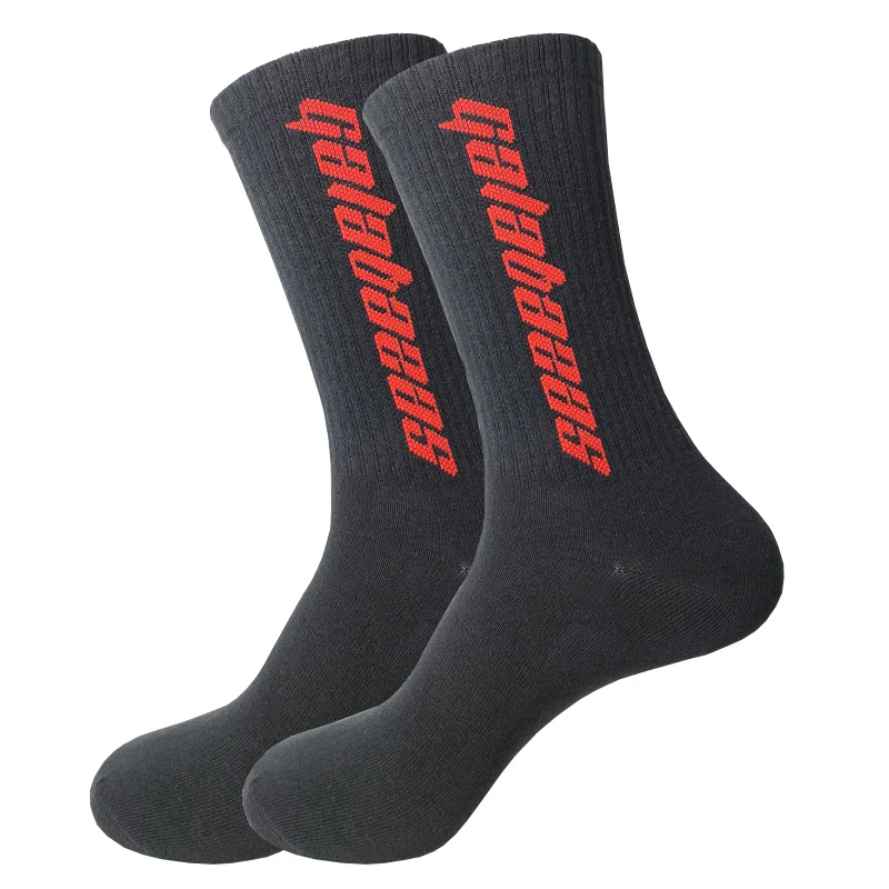 Fashion Men Cotton Socks Women Streetwear Kanye West Ins Crew Socks Hip Hop Letter Calabasas Socks Long Skateboard Sock