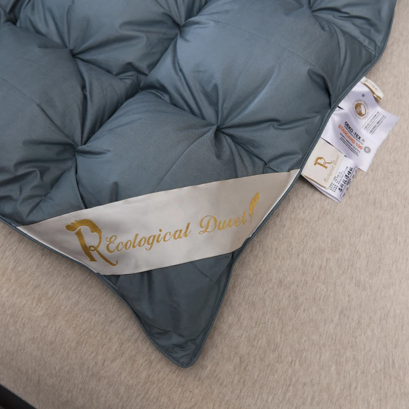 Luxury 1000TC White Goose Down Comforter Duvet Insert US Queen King Super size 104X91\