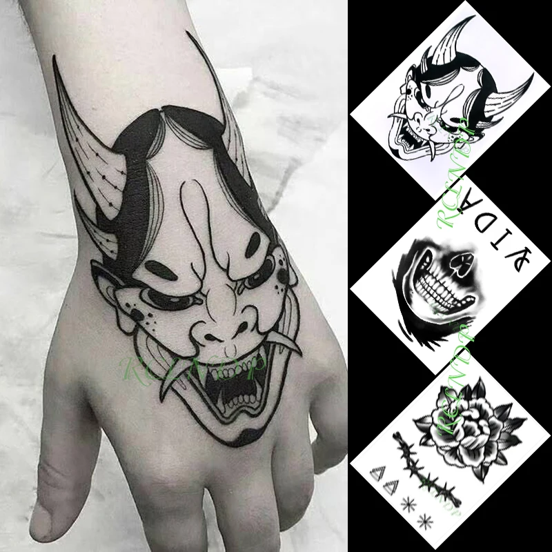 Waterproof Temporary Tattoo Sticker Wolf Eagle Hawk Rabbit Animal Tattoo Stickers In Hand Flash Tattoo Fake Tattoo for Men Women