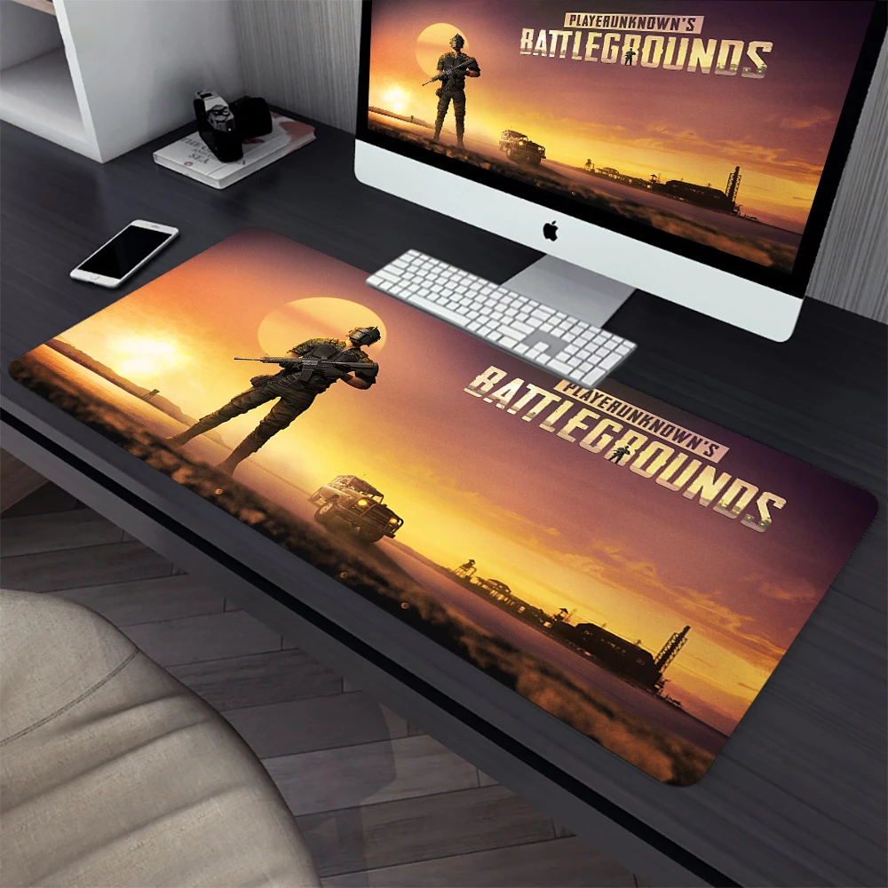 PUBG Large Gaming Mouse Pad Computer Mousepad PC Gamer Laptop Mouse Mat Office Mausepad XXL Carpet Keyboard Mat Desk Pad