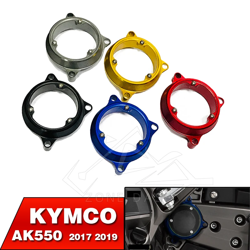 Motorcycle Scooter Accessories Front Sprocket Cover Chain Guard Side Engine Protector For KYMCO AK550 AK 550 2017-2024  AK-550