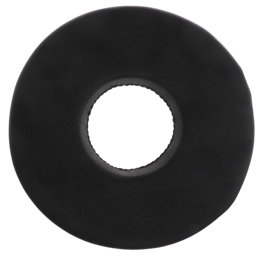 Donut Cushion Tailbone Pillow for Hemmoroid Treatment, Prostate, Bedsores, Pregnancy, Post Natal. Comfort Memory Foam (Black)