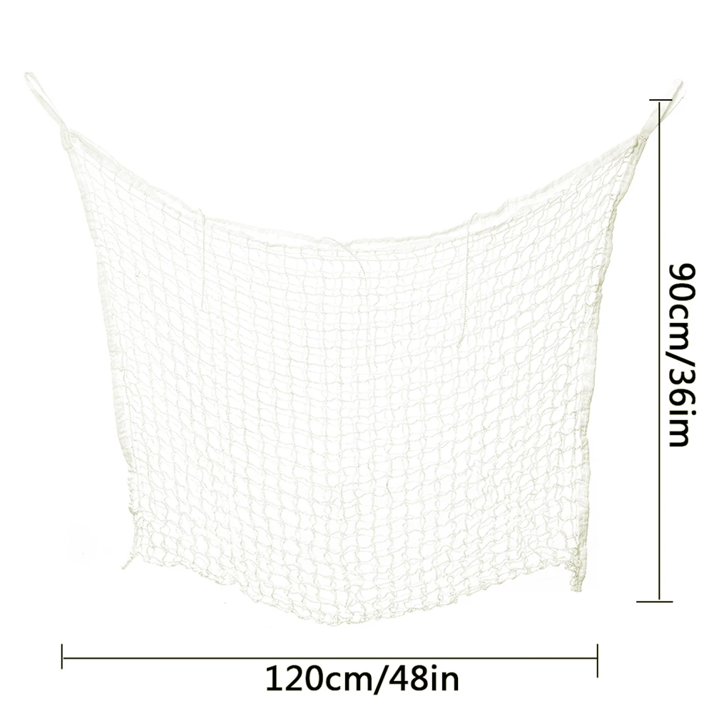 تغذية بطيئة القش حقيبة تغذية القش صافي لوازم الفروسية لوازم الحصان المنسوجة شبكة الحصان العشب حقيبة القش حقيبة