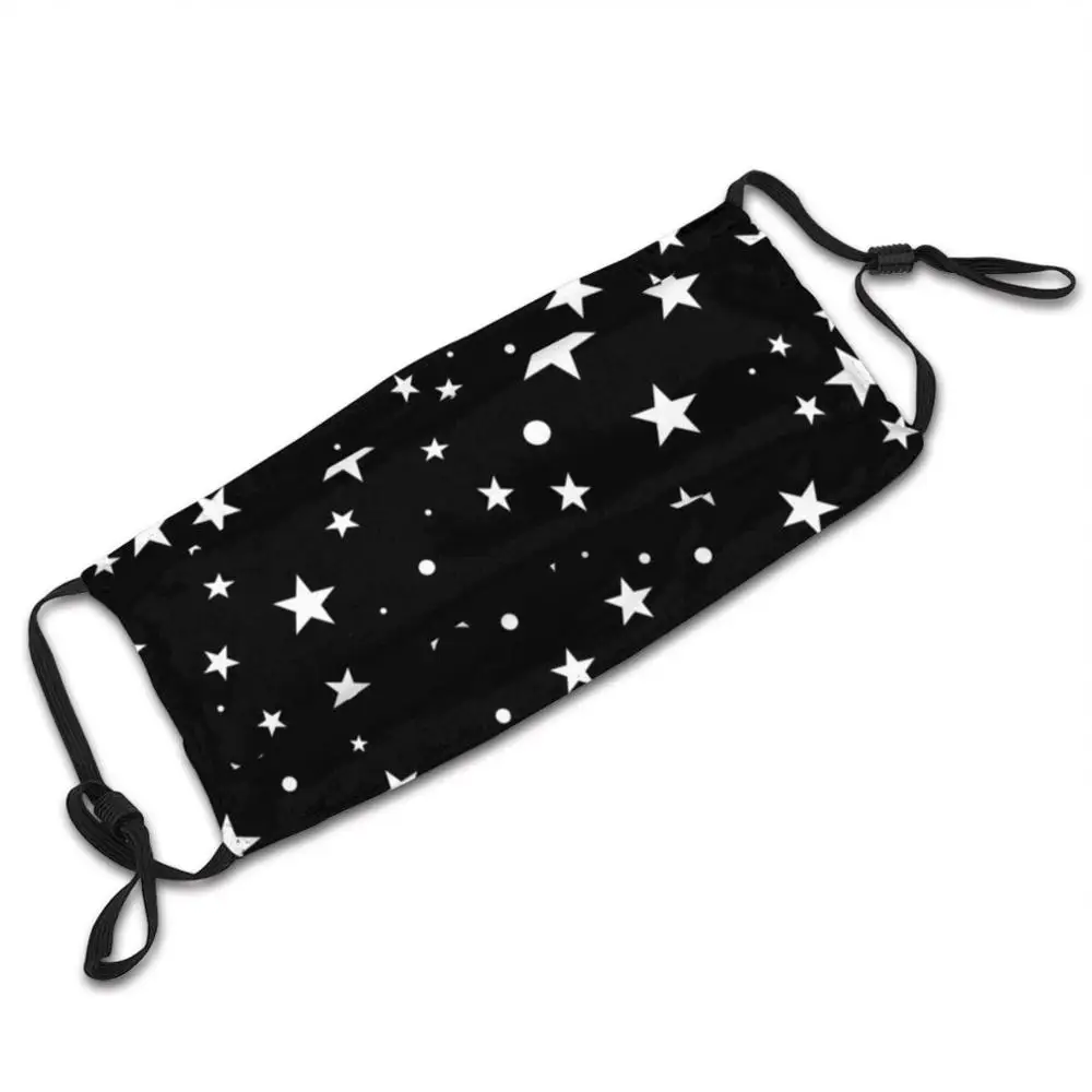 Abstract Starry Sky Reach For The Stars Custom Pattern Washable Filter Pm2.5 Adult Kids Mask Reach For The Stars Stars Starry