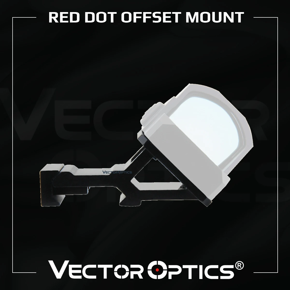 Vector Optics Red Dot Sight 45° Offset Picatinny Mount Specifically Designed For AR platform Fit Frenzy TEK/MOJ/MAG Footprint