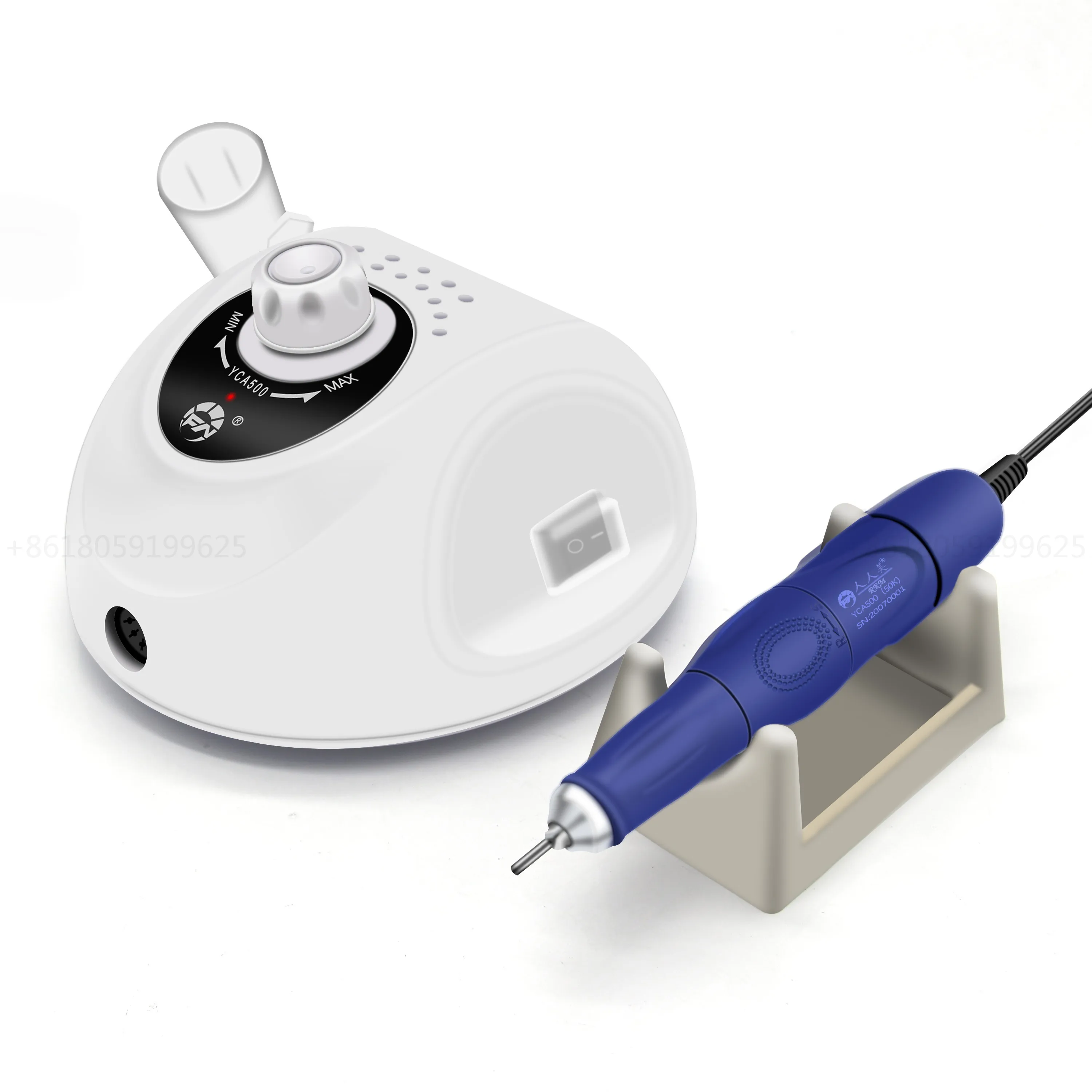 STERKE BOOR Merk YCA500 50000 RPM borstelloze micromotor elektrische nagelboormachine