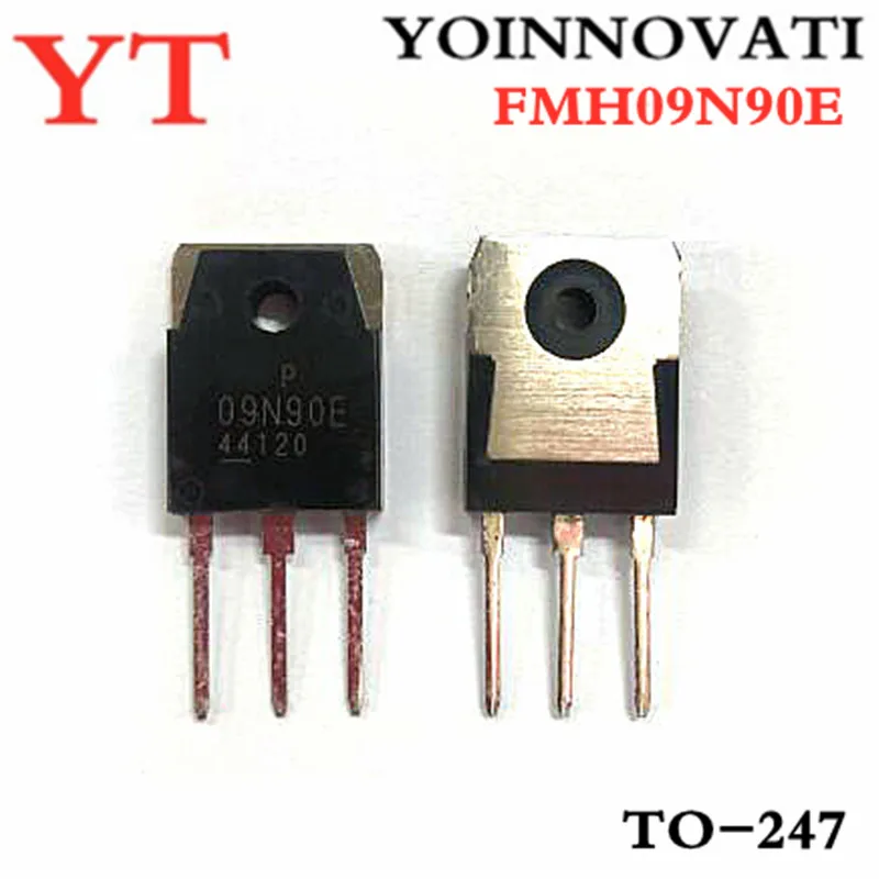  10pcs/lot FMH09N90E 09N90E TO-3P TO-247 900V 9A  IC