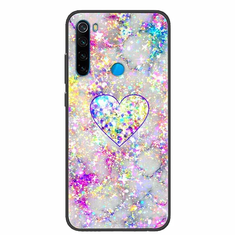 For Redmi Note 8T Case Luxury Silicone TPU Soft Back Cover Phone Case For Xiaomi Redmi Note 8T 8 T Coque M1908C3XG Cartoon Funda