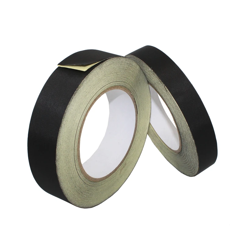 Black Acetate Cloth Single Adhesive Tape 15/20/40mm Acetate High temperature Resistance Tape For Electric Phone LCD Repair 30M