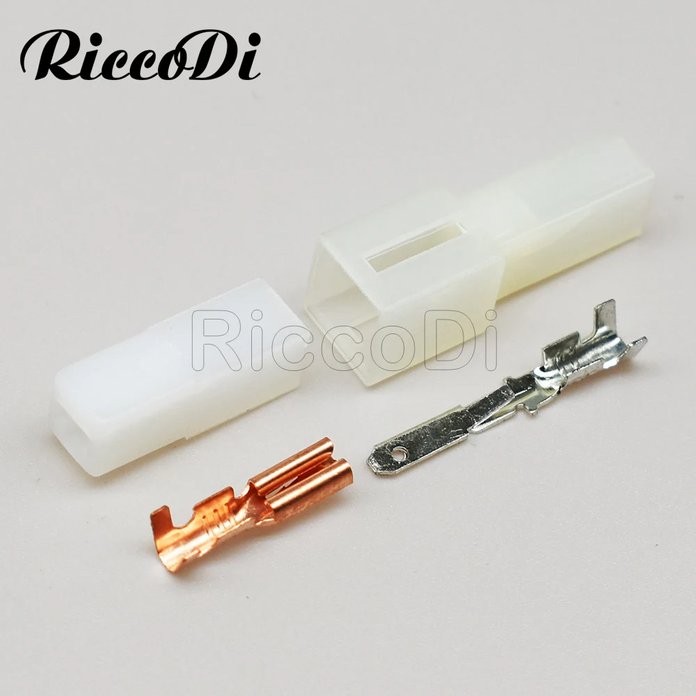 1/5/10/20sets kit Transparent Unsealed 1Pin Male Female Automotic Connector Electric Wire Connectors DJ7011-2.8-11 DJ7011-2.8-21