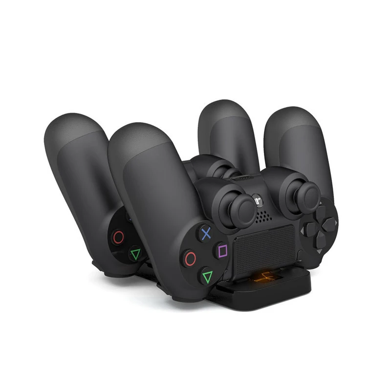 PS4 컨트롤러 충전기에 대 한 소니 플레이 스테이션 4 PS4 컨트롤러 스탠드에 대 한 USB 충전 도킹 스테이션 더블 핸들 무선 충전기