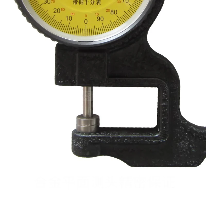 Micron thickness tester 0-5mm 0.001mm Micron Dial Thickness Gauge 10mmx30mm 0.01mm thickness meter  width measuring tool caliper