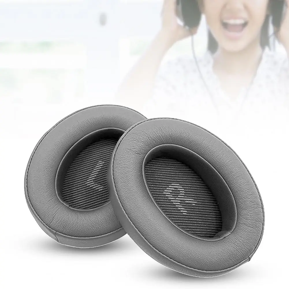 1 Pair Headset Covers Protective Wear-resistant Soft BT Gaming Headphone Ear Pads for JBL-EVEREST V700