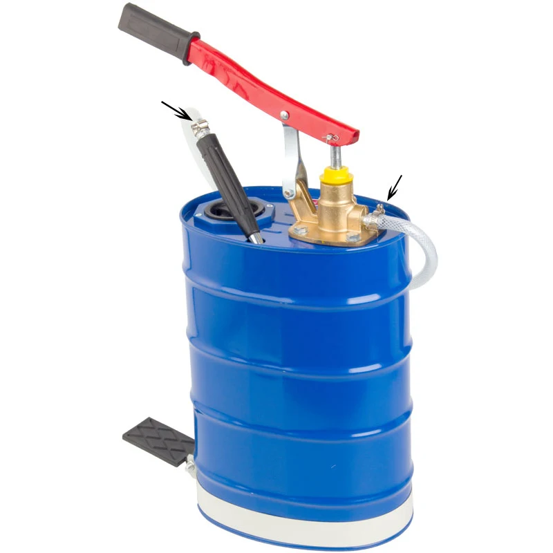 Bomba manual de injeção de óleo, engrenagem para preenchimento de óleo, transmissão de pressão manual, bomba de injeção de óleo, ferramenta com caixa de engrenagens, pote pequeno