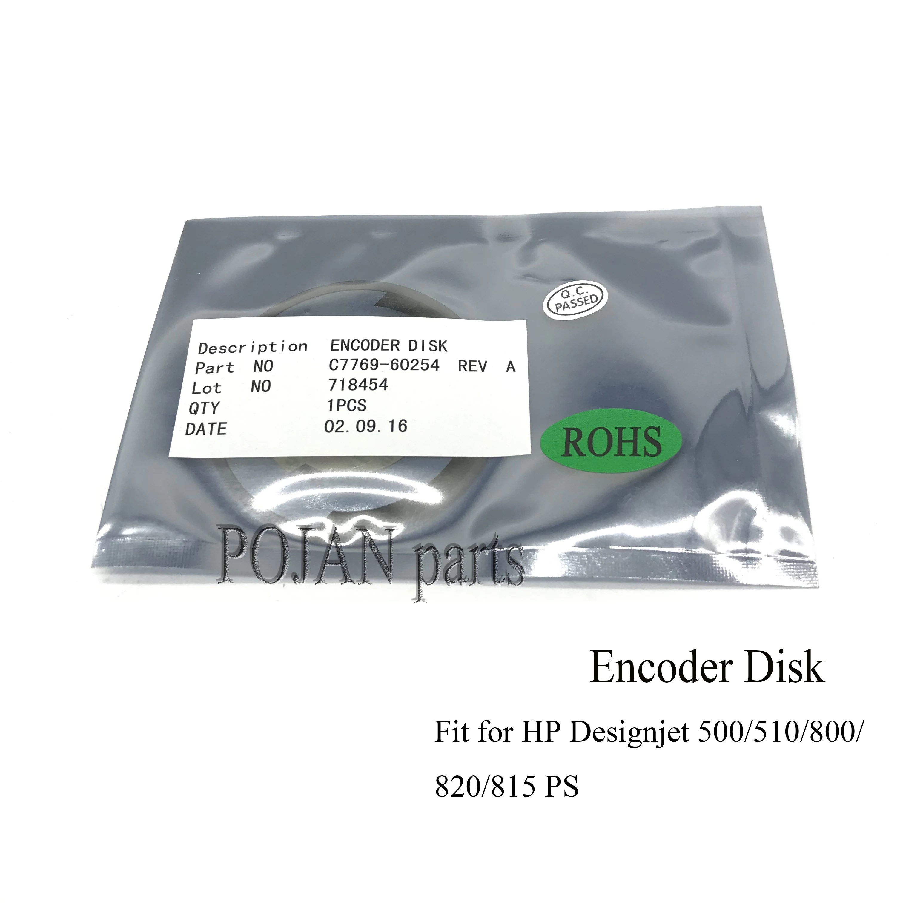 1x Encoder Disk C7769-60254 For DesignJet 500 510 800  PS  NEW plotter INK Printhead POJAN