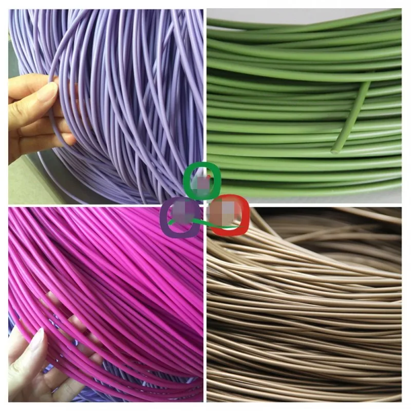 

500G 3.5MM diameter solid round synthetic rattan weaving material plastic rattan for knit and repair chair basket etc