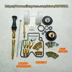 for Yamaha 1998~2000 year WR400 Off-road motorcycle carburetor repair kit Configure diaphragm and float